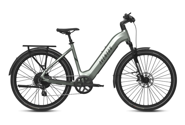 Aventon Level 3 Step Through Commuter Ebike - Glacier Mint