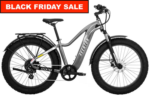 Aventon Aventure 2 Fat Bike Step-Over Ebike Slate Grey