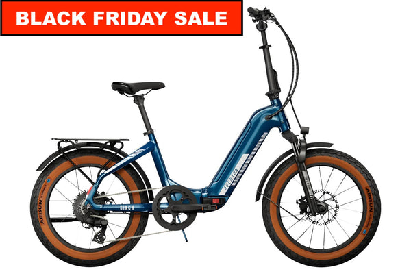 Aventon Sinch 2 Step-through Foldable Ebike Sapphire